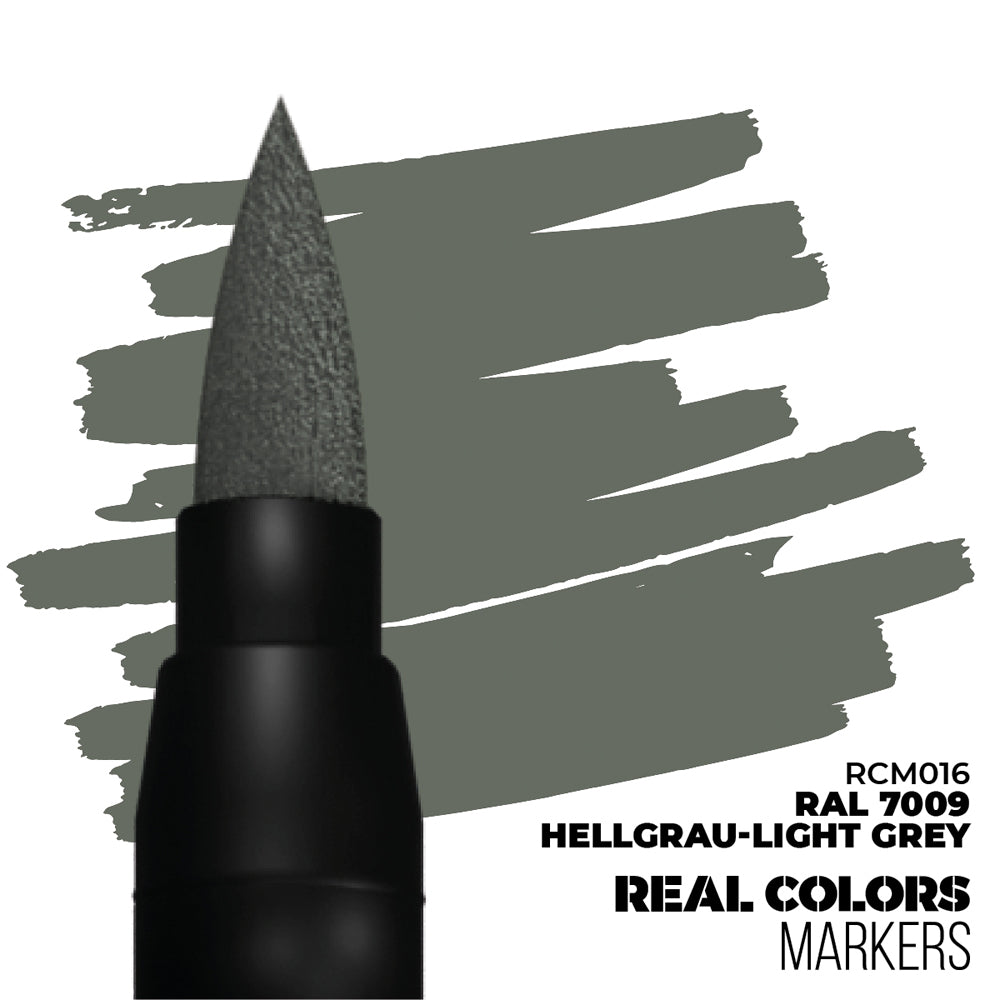 AK Interactive RAL7009 Hellgrau-Light Grey Real Colours Paint Marker RCM016