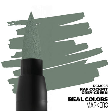 AK Interactive RAF Cockpit Grey-Green Real Colours Acrylic Paint Marker RCM028