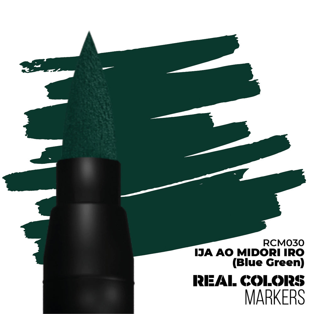 AK Interactive IJA Ao Midori Iro (Blue Green) Real Colours Paint Marker RCM030