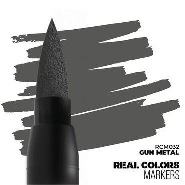 AK Interactive Gun Metal Real Colours Acrylic Paint Marker RCM032