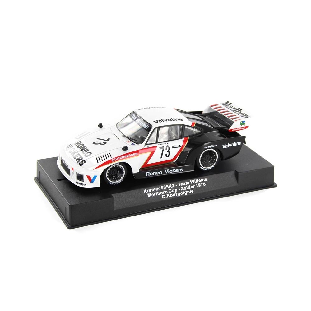 Racer Sideways 1:32 Slot Car RCSW55 Kremer 935K2 Team Willieme 1978