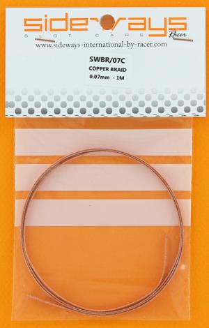 Sideways SWBR-07C Copper Braid 0.07mm Soft (1m) 1:32