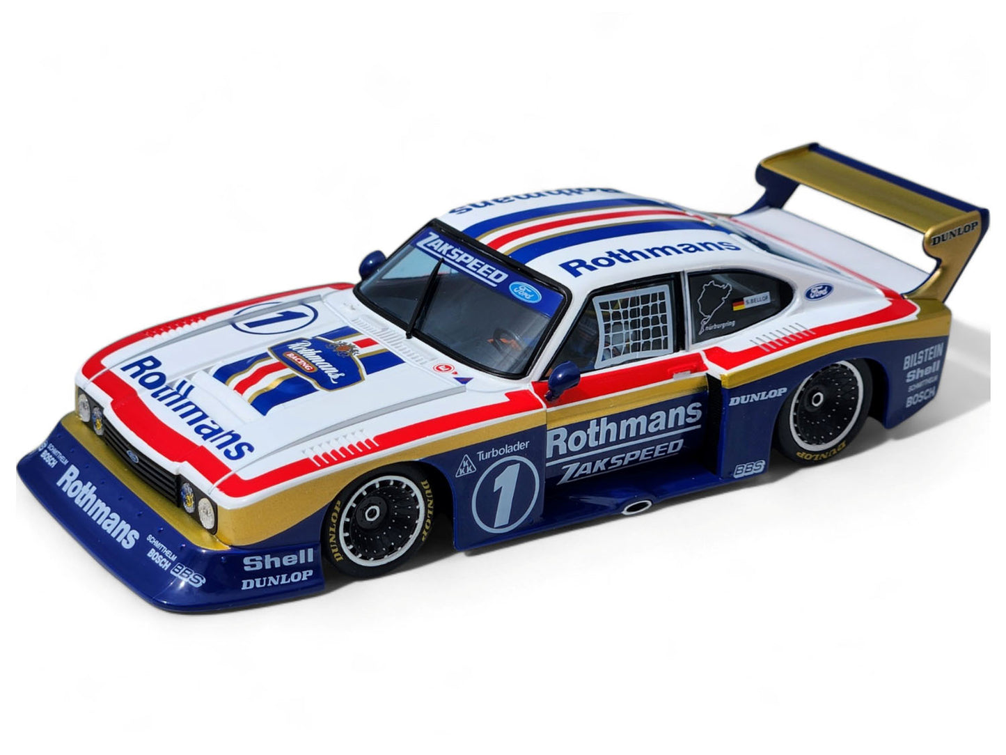 Sideways Capri Zakspeed Turbo Gr.5 Historic Colours 1:32 HC10