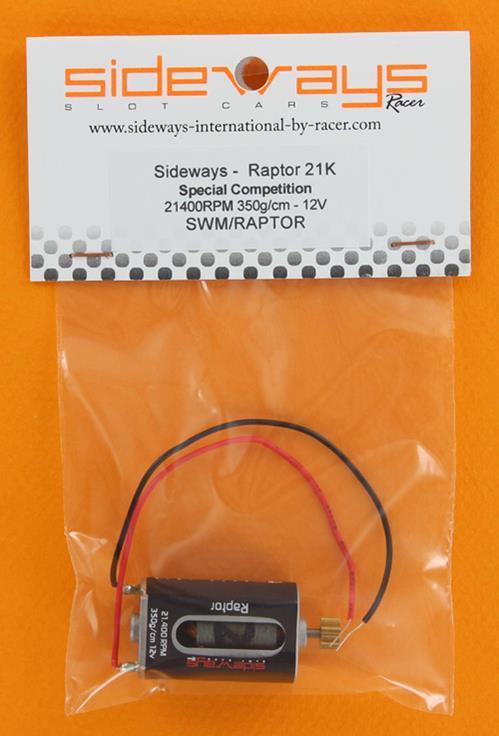 Sideways SWM-RAPTOR Motor 21400 RPM 350g/cm 12v 1:32