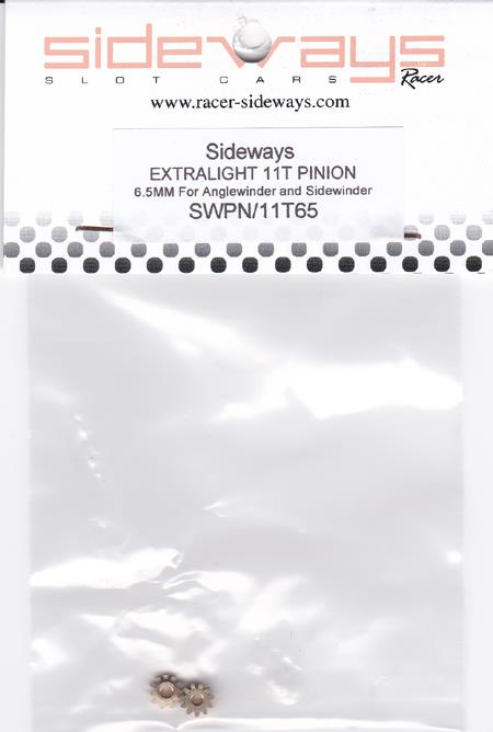 Sideways SWPN-11T65 Extralight 11t Pinion for 6.5mm AW/ET 1:32