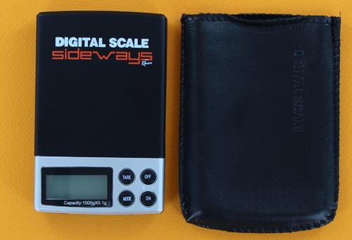 Sideways SWPS-01 Digital Pocket Scale Capacity 1000g/0.1g Balance 1:32