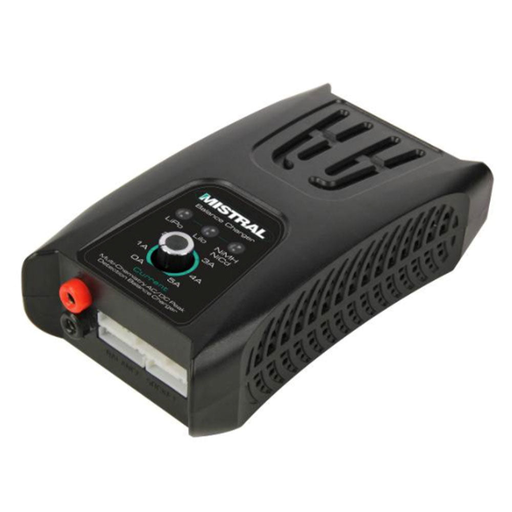 Mistral LED LiPo-NiMh 5A 50W AC/DC Multi-Chemistry UK Charger