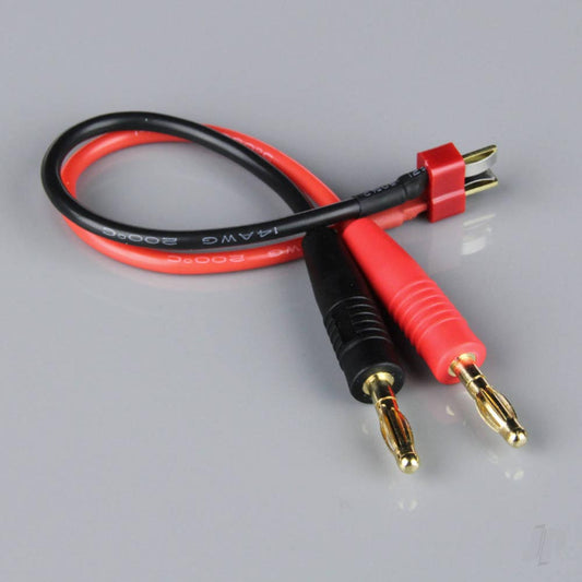 Radient RC Car Battery Charge Lead 4mm Bullet to Deans Male