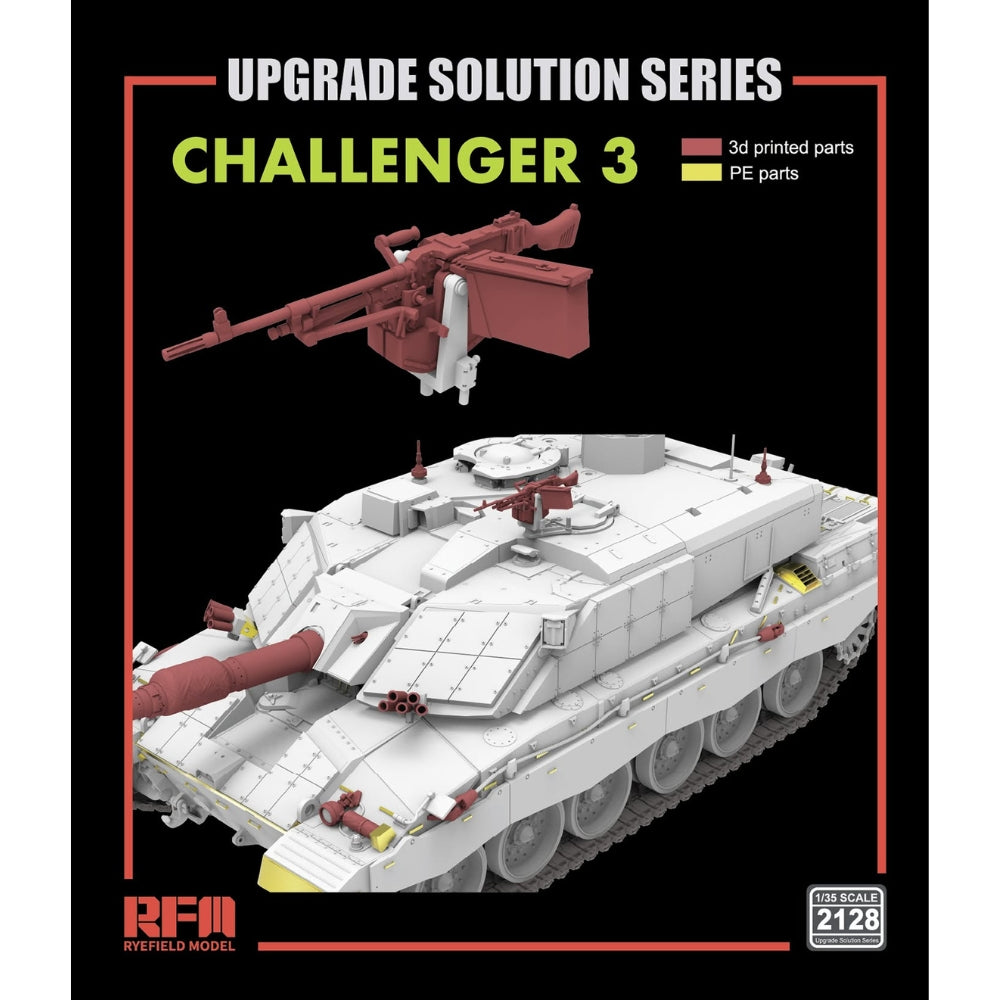 Ryefield 2128 Detail Upgrade Set for Challenger 3 1:35 Model Kits