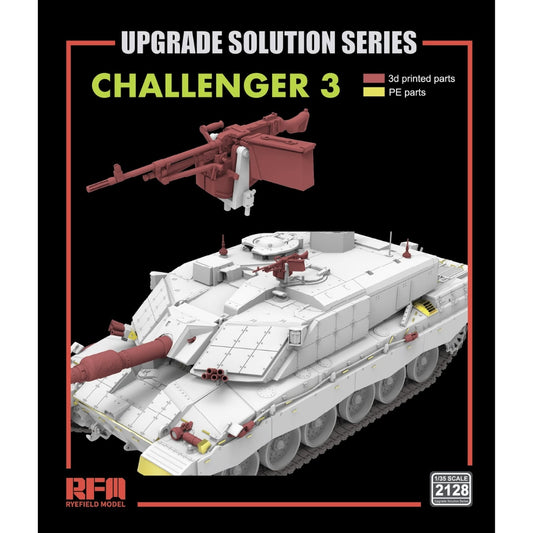 Ryefield 2128 Detail Upgrade Set for Challenger 3 1:35 Model Kits