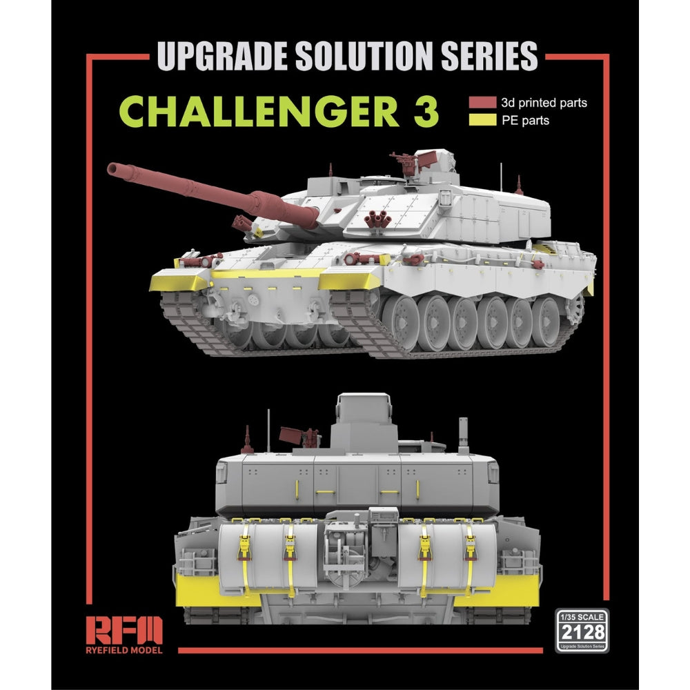 Ryefield Models Challenger 3 Tank Ultimate Bundle 1:35 Model Kit & Upgrades