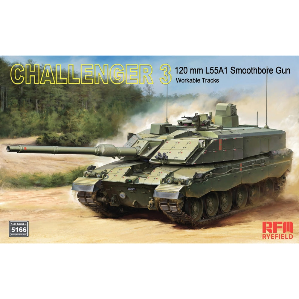 Ryefield Models Challenger 3 Tank Ultimate Bundle 1:35 Model Kit & Upgrades