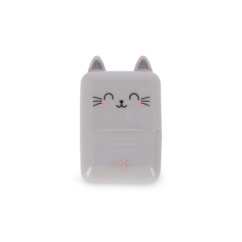Legami Deco Roller Stamp Decorative Roller Stamp - Kitty - Pink Ink