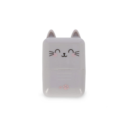 Legami Deco Roller Stamp Decorative Roller Stamp - Kitty - Pink Ink