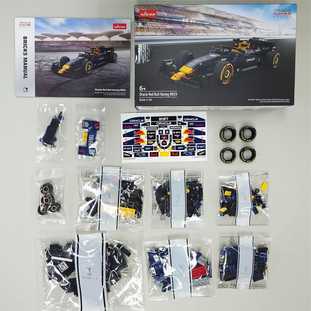 Rastar Oracle Red Bull Racing RB19 F1 Car 1:24 Brick Model 92500