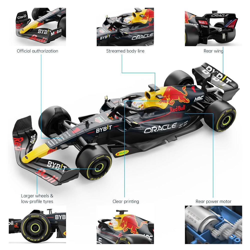 Rastar Red Bull Racing RB18 Formula 1 F1 1:12 RC Car