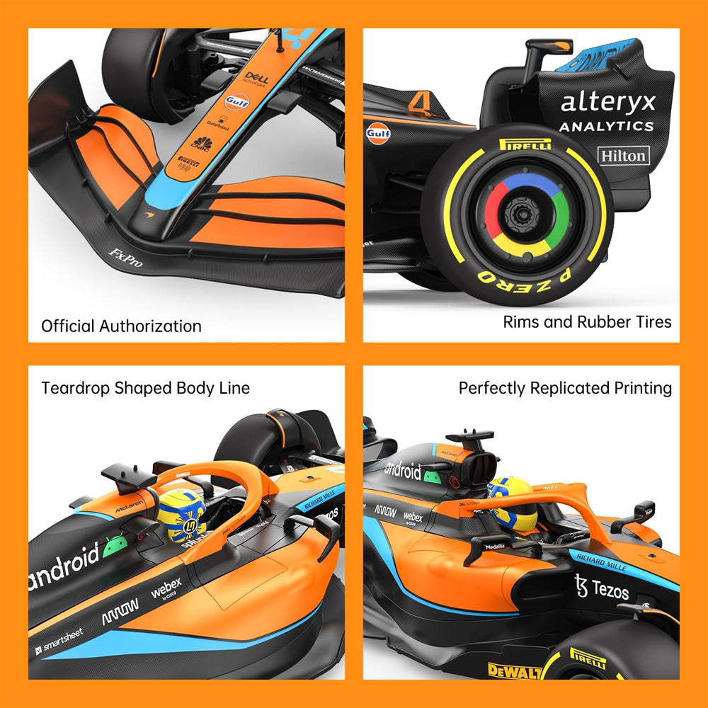 Rastar McLaren MCL36 Formula 1 F1 1:12 RC Car