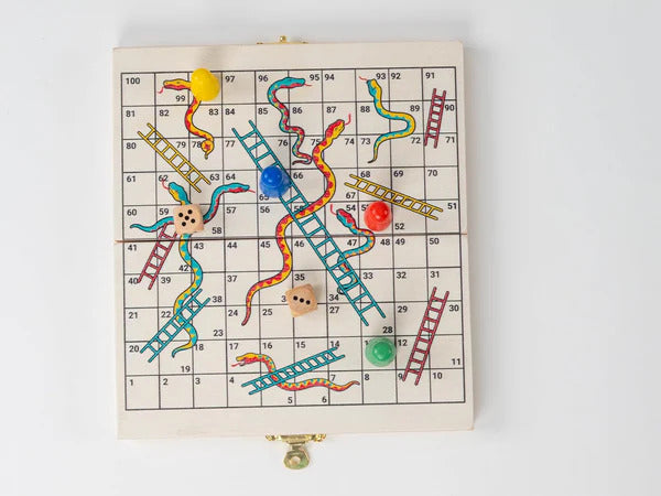 On the Go Snakes & Ladders Travel Game RT-5195