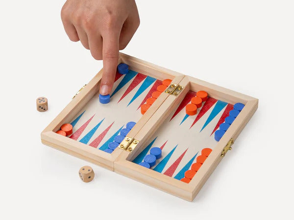 On the Go Backgammon Travel Game RT-5196