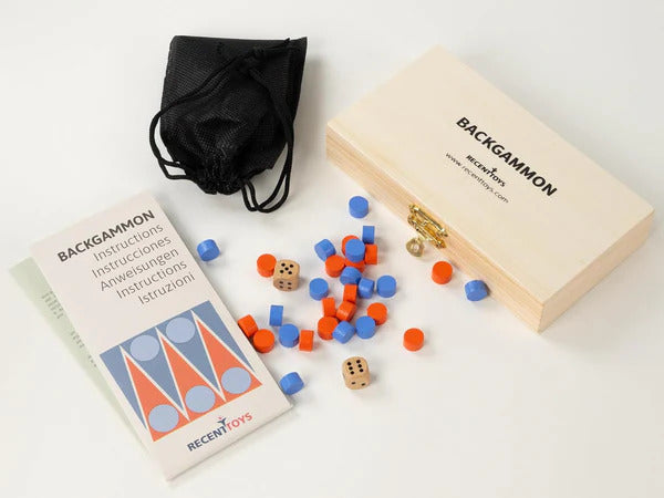 On the Go Backgammon Travel Game RT-5196