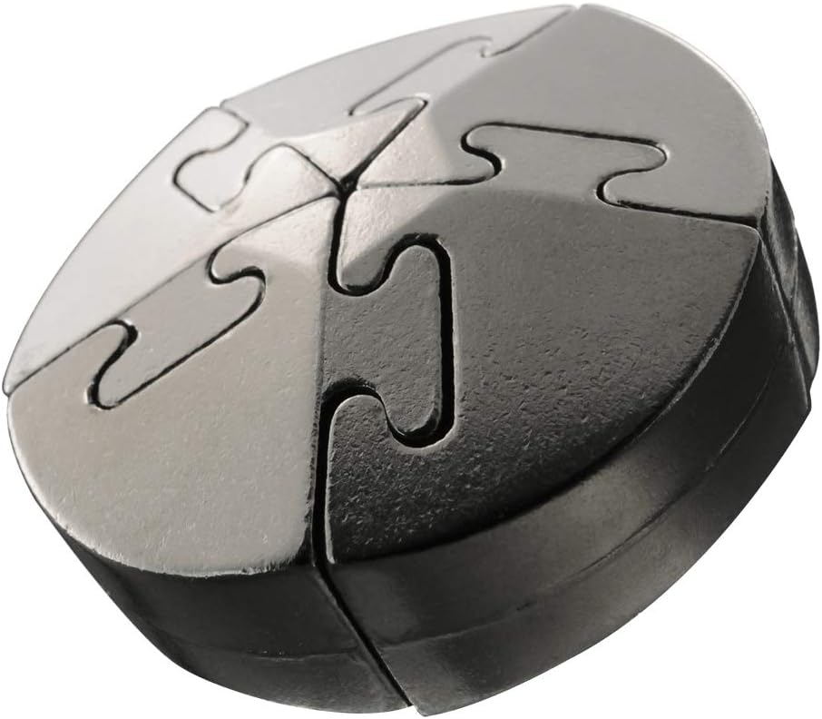 Huzzle Spiral - Cast Metal Puzzle Brainteaser by Hanayama H5085