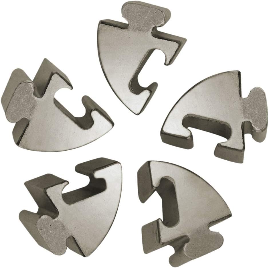 Huzzle Spiral - Cast Metal Puzzle Brainteaser by Hanayama H5085 - image 3
