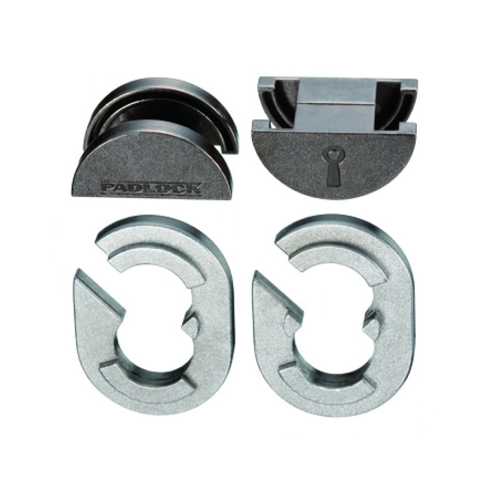 Huzzle Padlock - Cast Metal Puzzle Brainteaser by Hanayama H5095