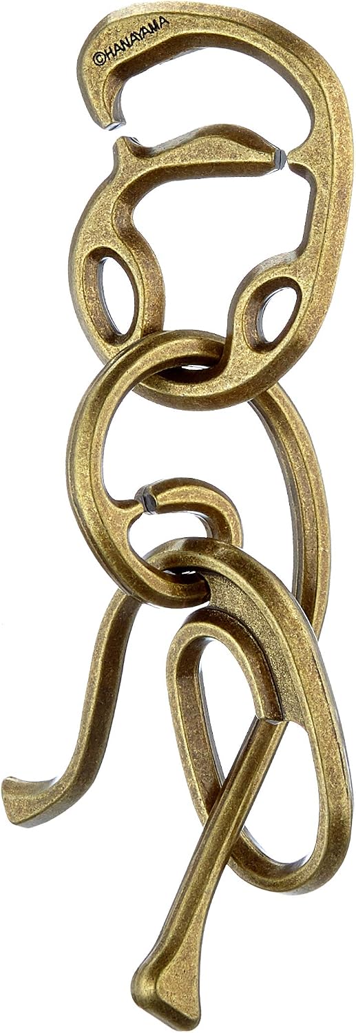 Huzzle Enigma - Cast Metal Puzzle Brainteaser by Hanayama H5113