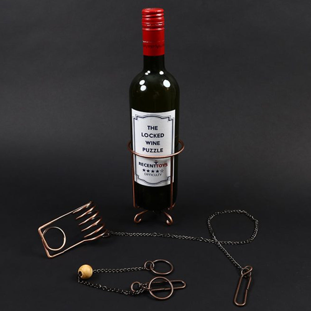 The Locked Wine Puzzle - 'Think Before you Drink' from Recent Toys RT5115