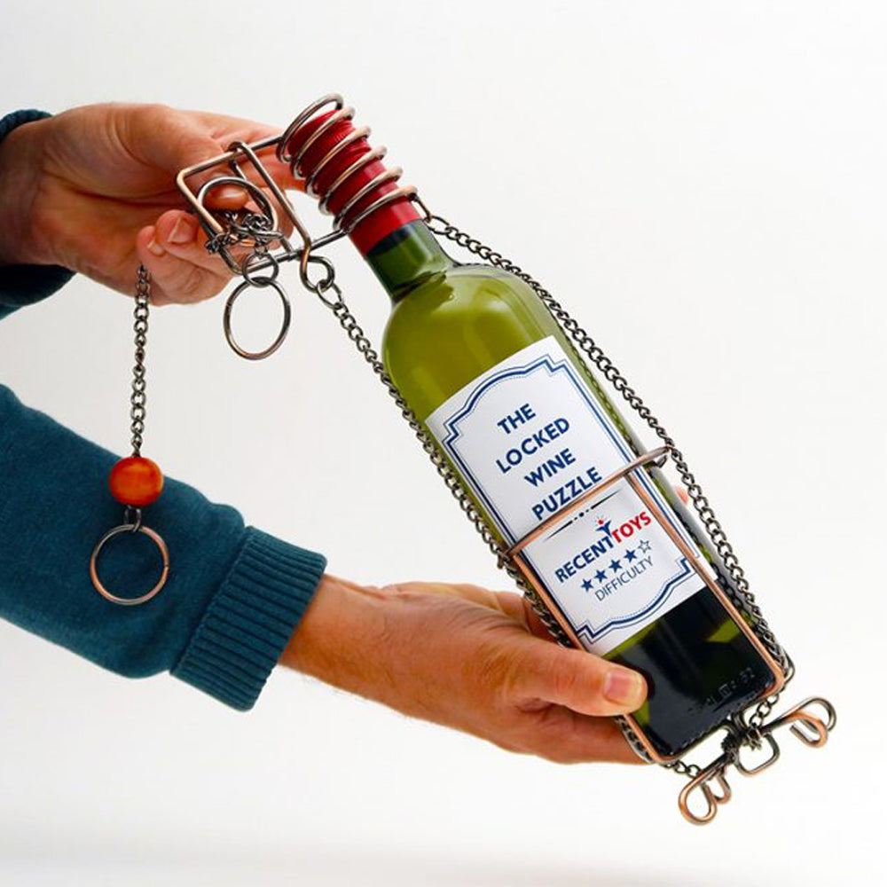 The Locked Wine Puzzle - 'Think Before you Drink' from Recent Toys RT5115
