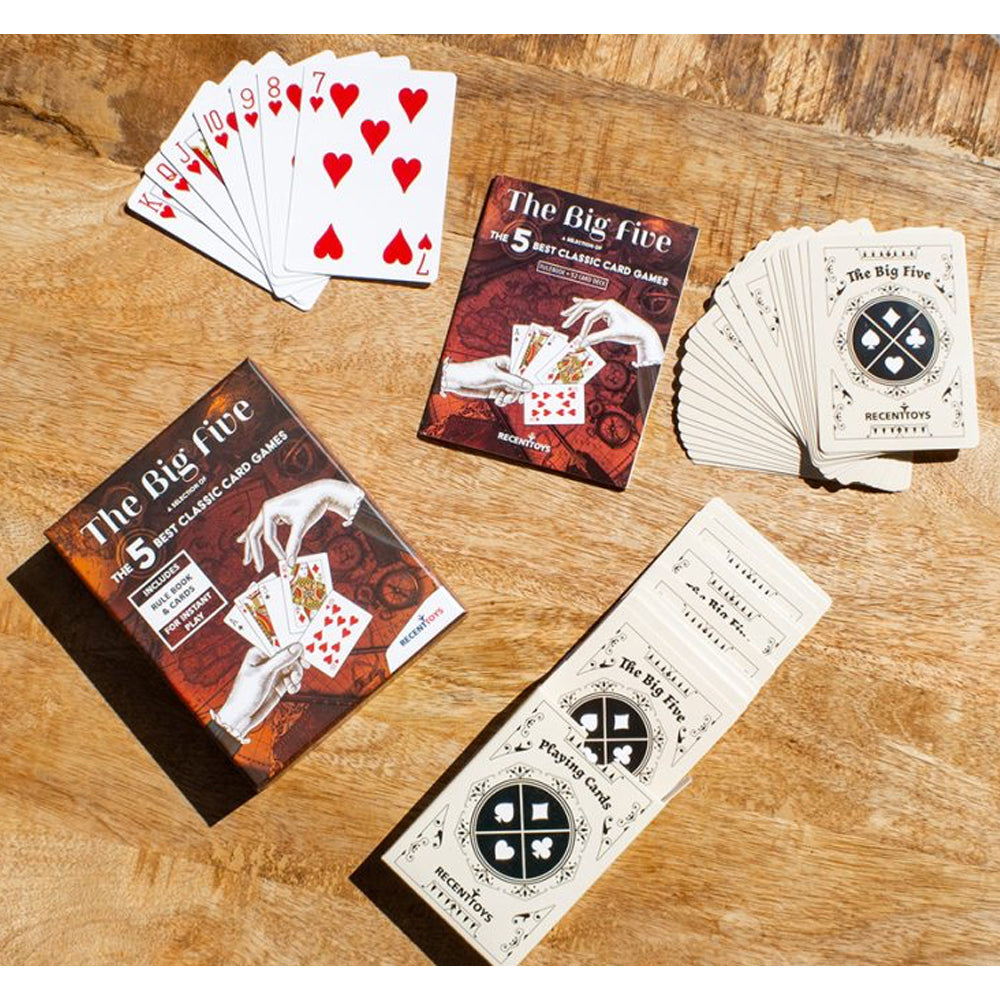 The Big Five Classic Card Games Pack