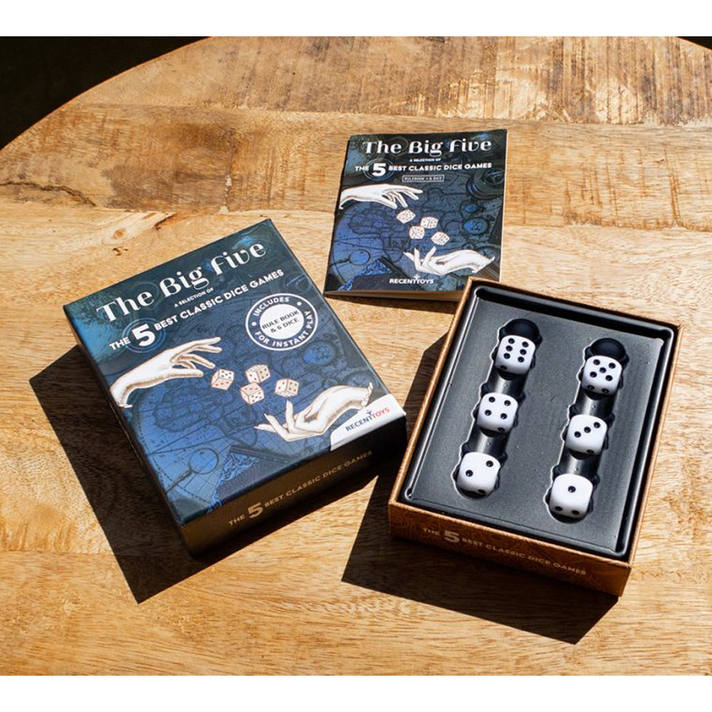 The Big Five Classic Dice Games Pack