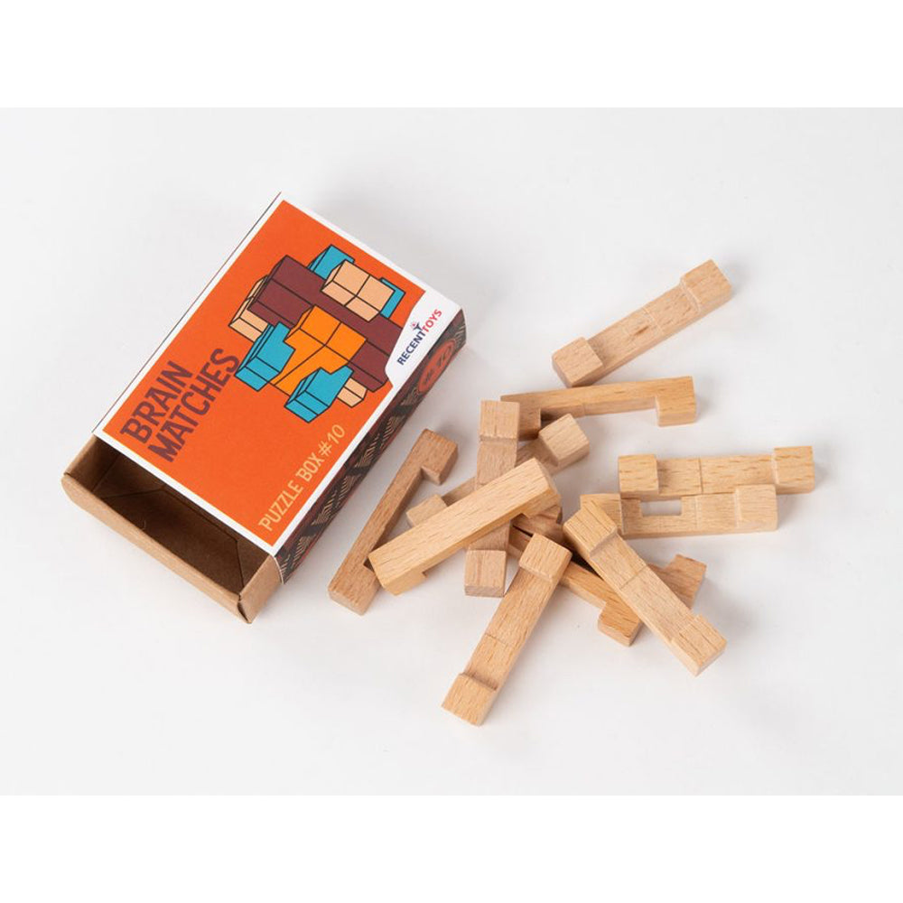 Brain Matches Puzzle Box #10 from Recent Toys - Stocking Filler Brainteaser