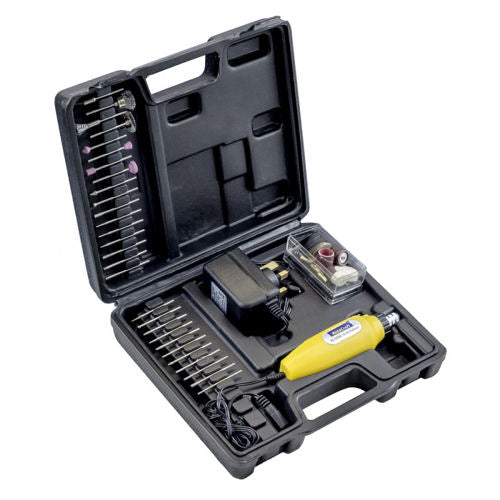 Rotacraft C12-75A 12v Rotary Tool Set with 75 Accessories