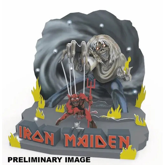 Revell 00157 Iron Maiden Band Logo 3D Puzzle with LED Lighting