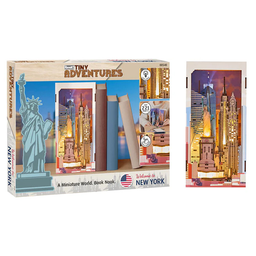 Revell Tiny Adventures - New York City Book Nook 00540
