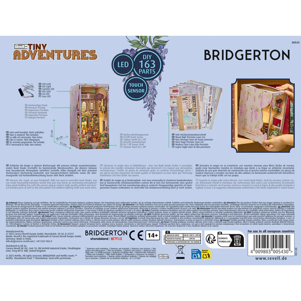 Revell Tiny Adventures - Bridgerton: Into The Light Book Nook 00543