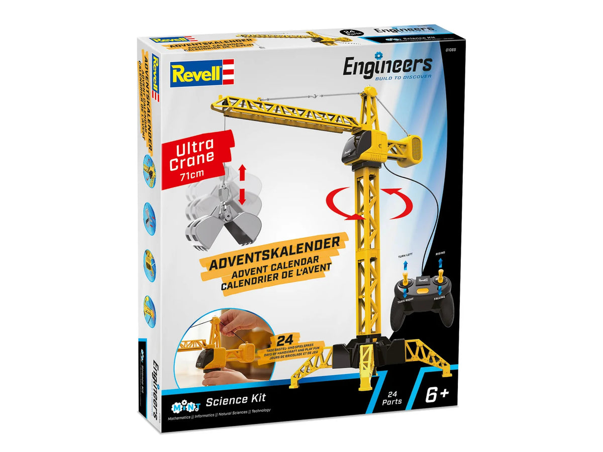 Revell 01065 Engineers Ultra Crane 71cm Advent Calendar