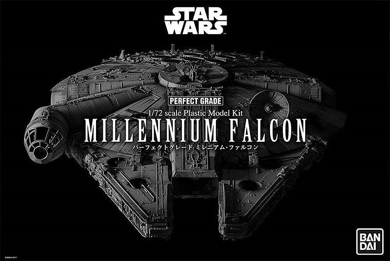 BANDAI Star Wars 'Millennium Falcon' - Perfect Grade Model Kit 01206