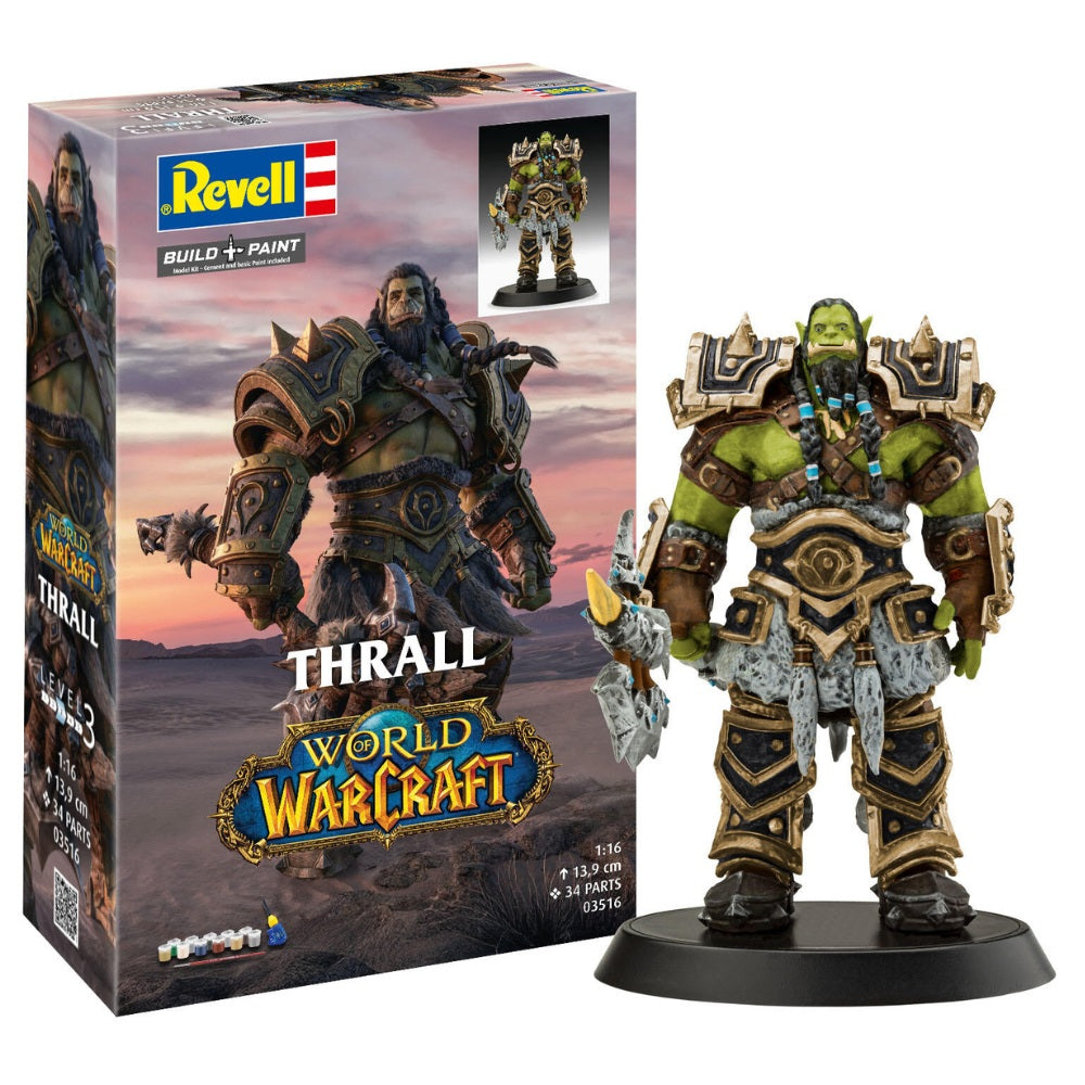 Revell 03516 Gift Set The Orc Thrall: World of Warcraft  1:16 Model Kit