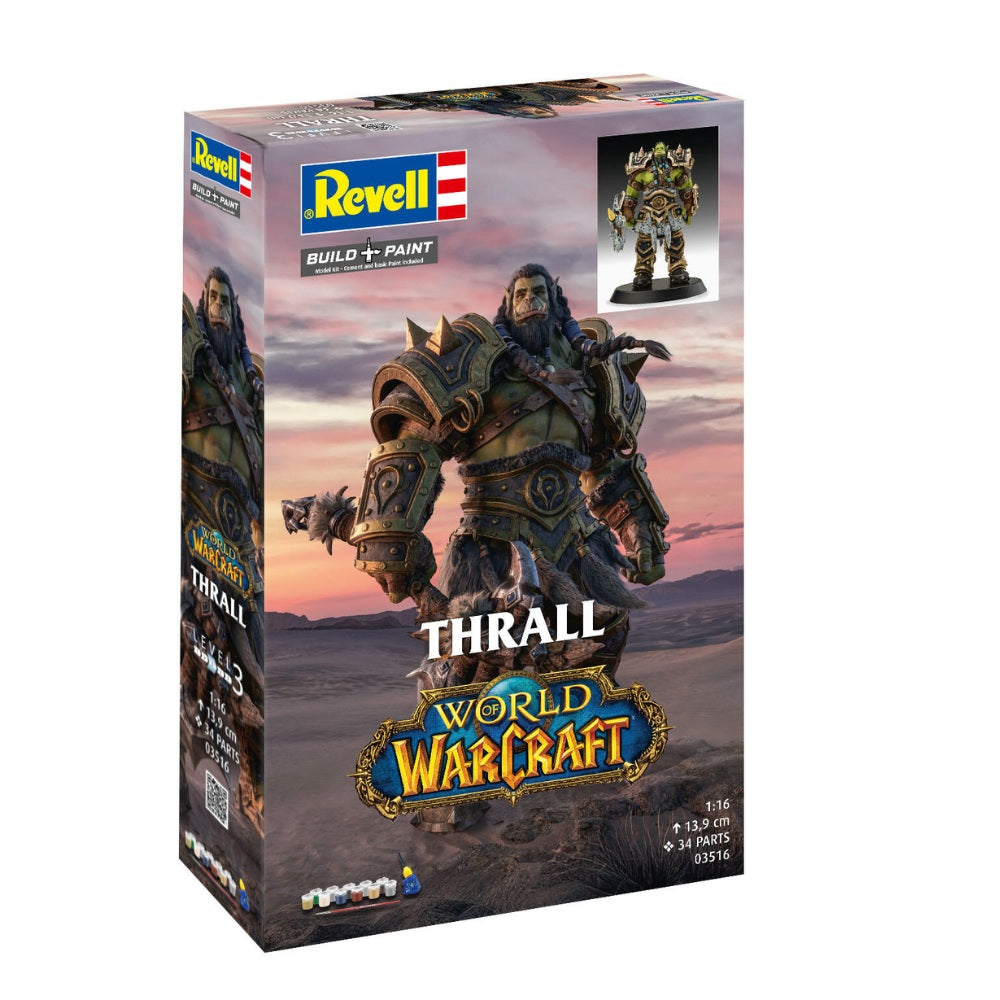 Revell 03516 Gift Set The Orc Thrall: World of Warcraft  1:16 Model Kit