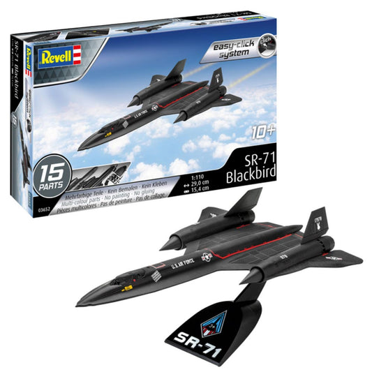 Revell 03652 SR-71 Blackbird 1:110 Easy-Click Model Kit