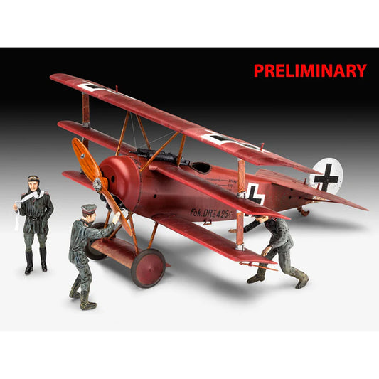 Revell 03762 Fokker Triplane DR.1 75th Anniversary Ed. 1:28 Model Kit