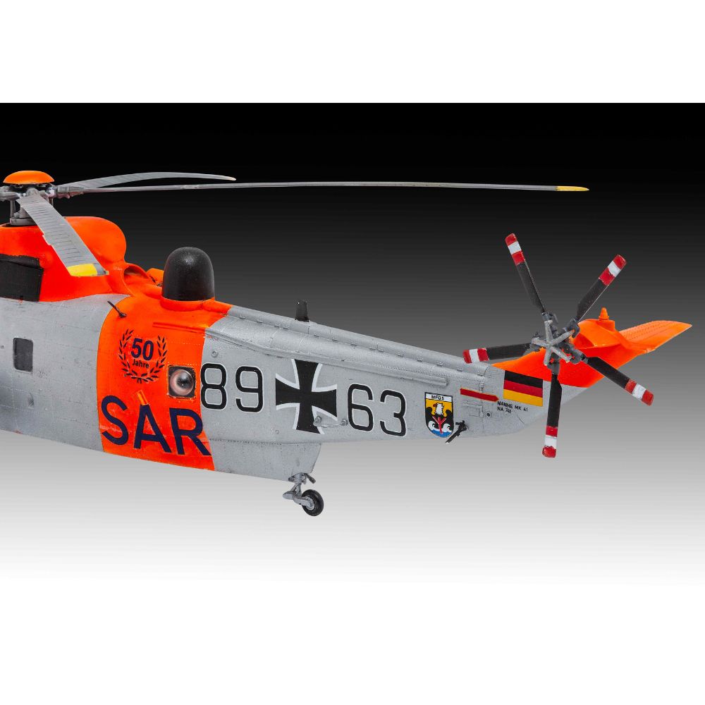 Revell 03785 Westland Sea King Mk. 41 1:72 Schaal - Ongebouwd/ongelakt plastic modelbouwpakket Revell 03785 Westland Sea King Mk. 41 1:72 Schaal - Ongebouwd/ongelakt plastic modelbouwpakket