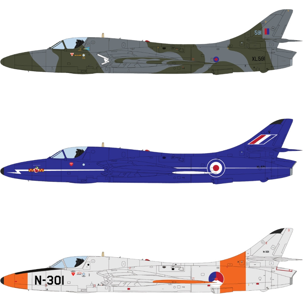 Revell 03786 Hawker Hunter T.7/T.7A 1:32 Model Kit