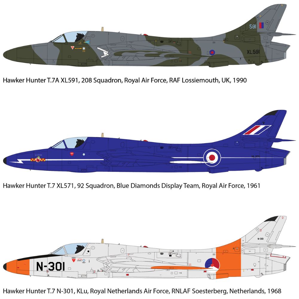 Revell 03786 Hawker Hunter T.7/T.7A 1:32 Model Kit