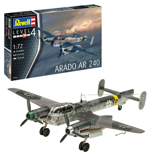 Revell 63798 Model Set Arado AR-240 1:72 Model Kit