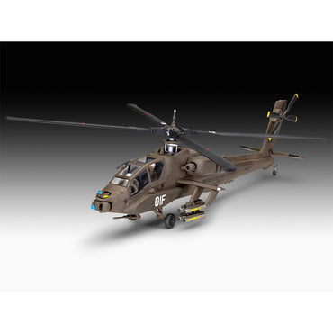 Revell 03824 AH-64A Apache 1:72 Attack Helicopter Model Kit