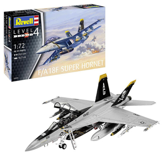 Revell 03834 F/A18F Super Hornet 1:72 Plane Model Kit