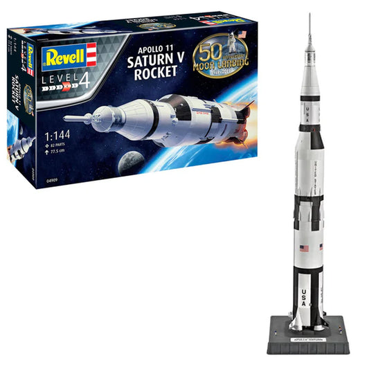 REVELL Apollo Saturn V Rocket 1:144 Space Model Kit 04909